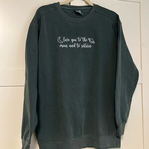 Taylor Swift lyric sweatshirt